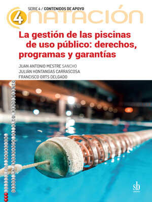 cover image of La gestión de las piscinas de uso público
